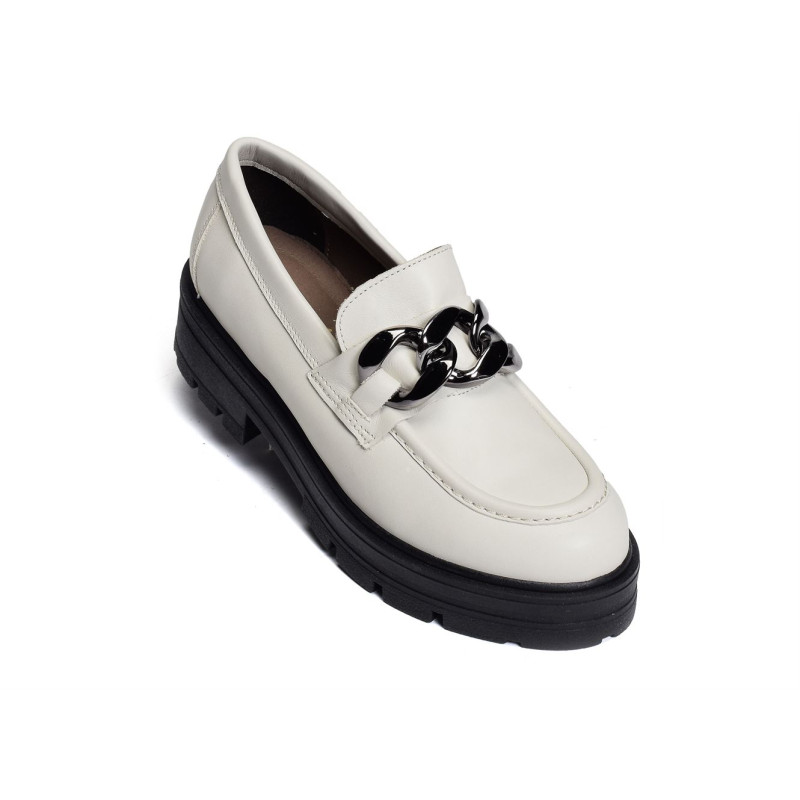 5392 Blanc, Mocassins Patricia Miller