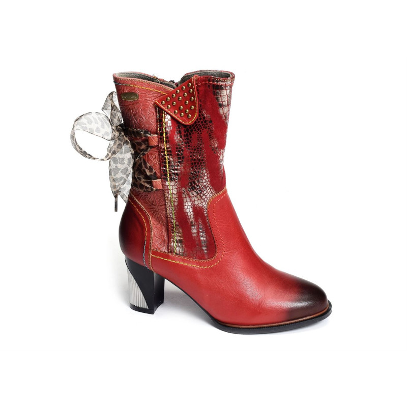 MARGOT 01 Rouge, Bottines Laura vita