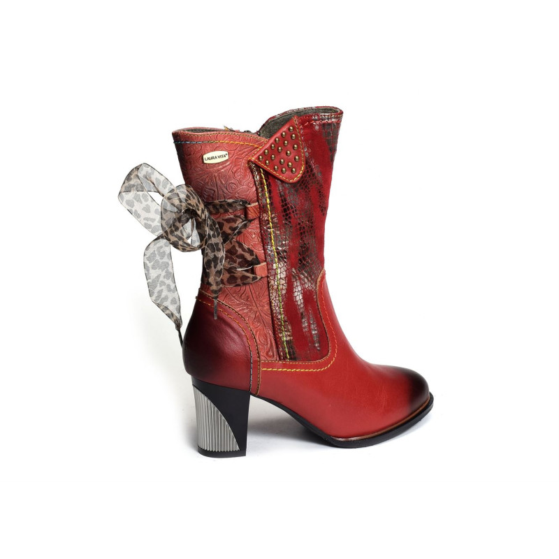 MARGOT 01 Rouge, Bottines Laura vita
