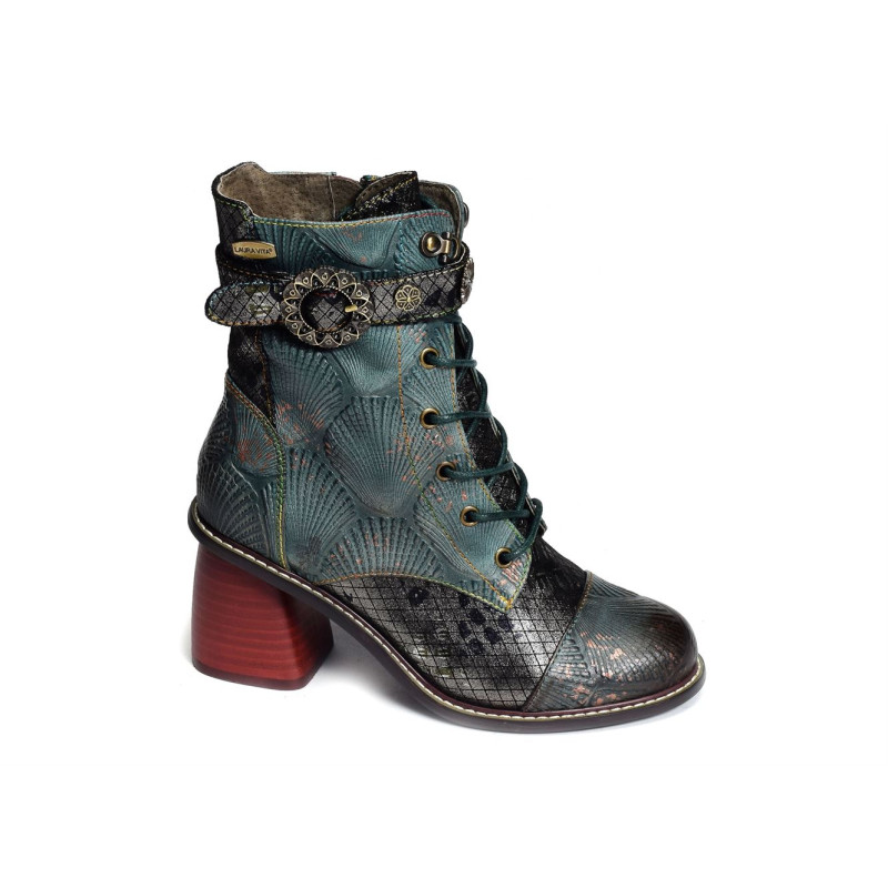 EVCAO 41 Turquoise, Bottines Laura vita