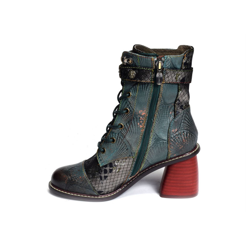 EVCAO 41 Turquoise, Bottines Laura vita