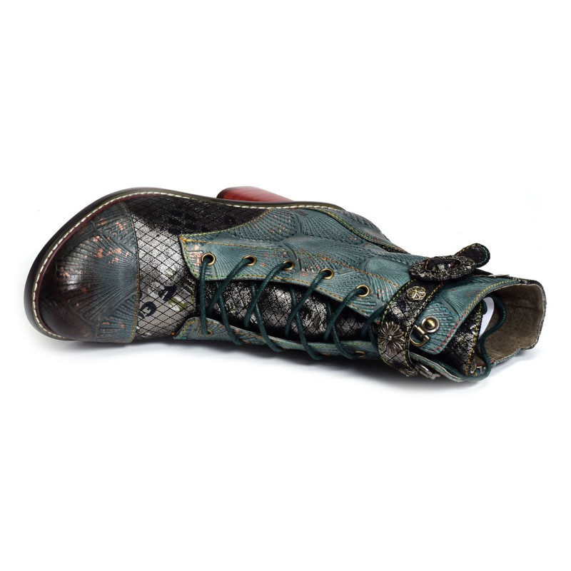 EVCAO 41 Turquoise, Bottines Laura vita