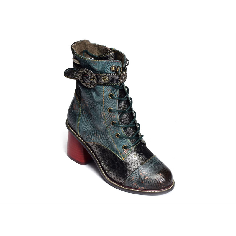 EVCAO 41 Turquoise, Bottines Laura vita