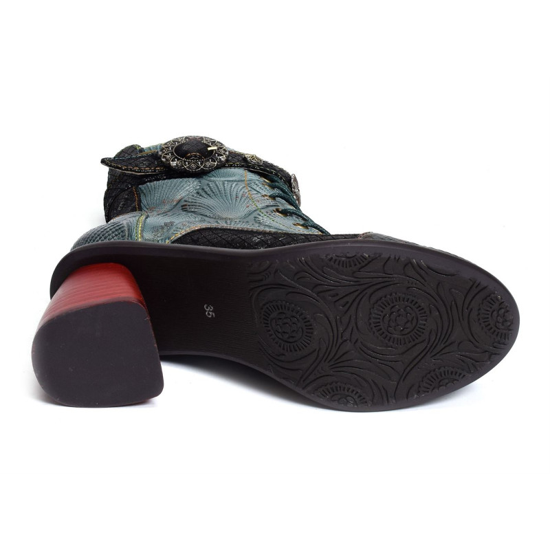 EVCAO 41 Turquoise, Bottines Laura vita