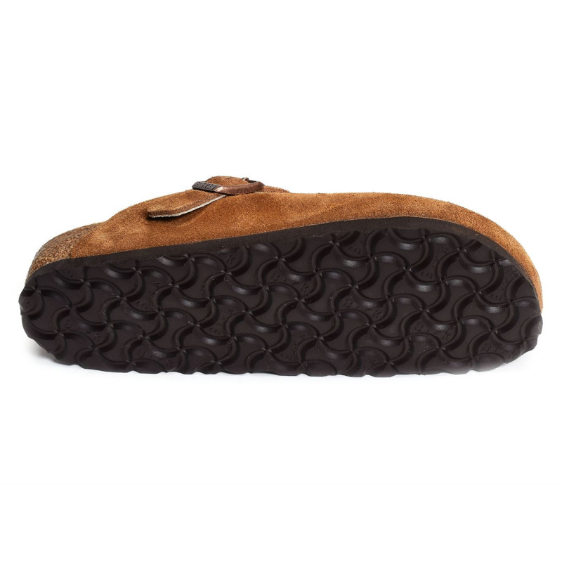 BOSTON SHEARLING W Camel, Sabots Birkenstock