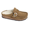 BUCKLEY SHEARLING Marron, Sabots Birkenstock