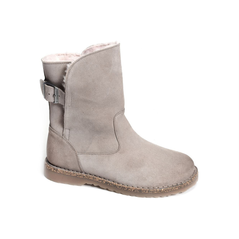 UPPSALA SHEARLING Gris Rose, Boots Birkenstock