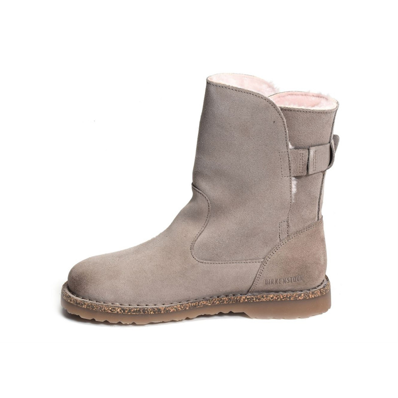 UPPSALA SHEARLING Gris Rose, Boots Birkenstock