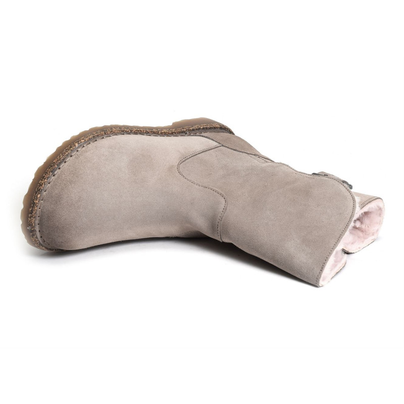 UPPSALA SHEARLING Gris Rose, Boots Birkenstock