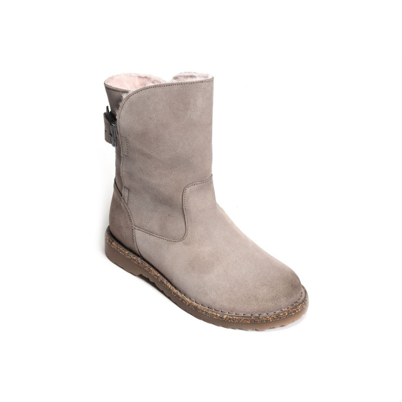 UPPSALA SHEARLING Gris Rose, Boots Birkenstock