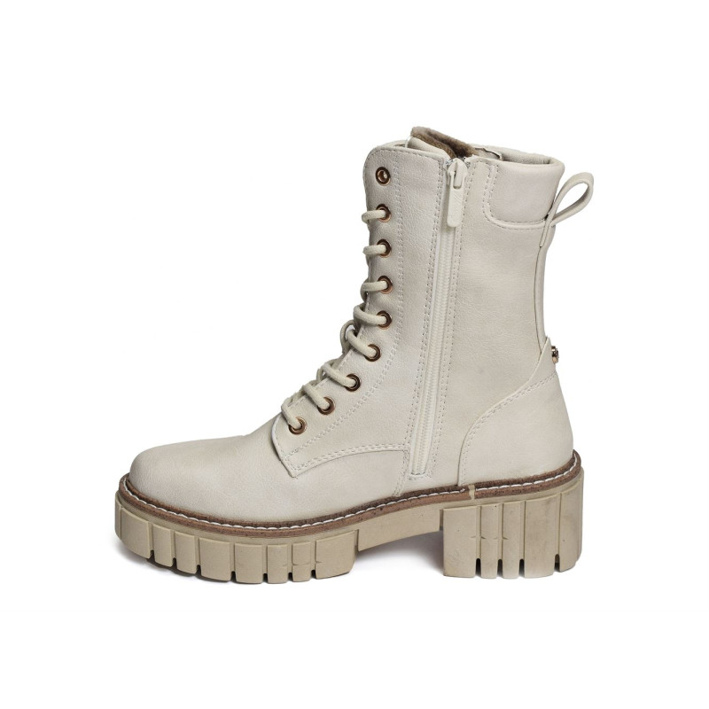 1447506 Blanc, Boots Mustang