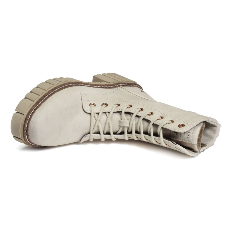 1447506 Blanc, Boots Mustang