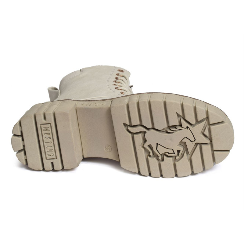 1447506 Blanc, Boots Mustang
