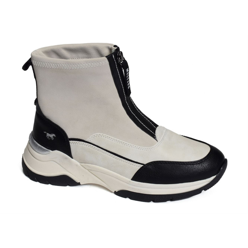 1438501 Blanc, Baskets montantes Mustang