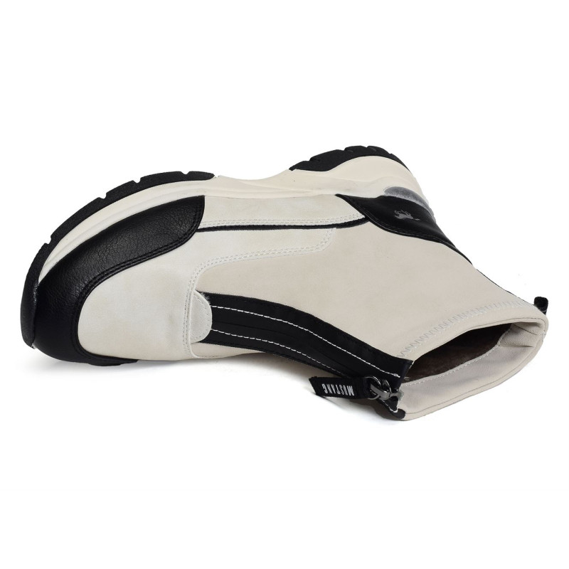 1438501 Blanc, Baskets montantes Mustang