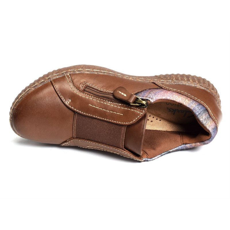 CAROLINE COVE Marron, Slip-On Clarks