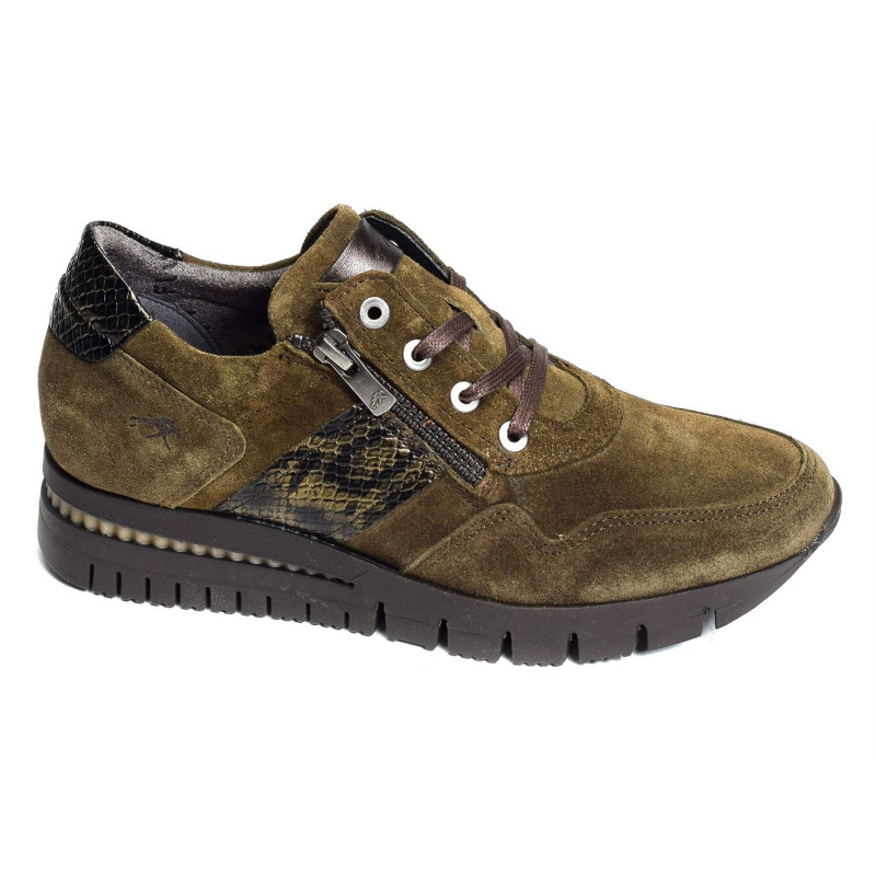 MERYL F1619 Kaki, Baskets running Fluchos
