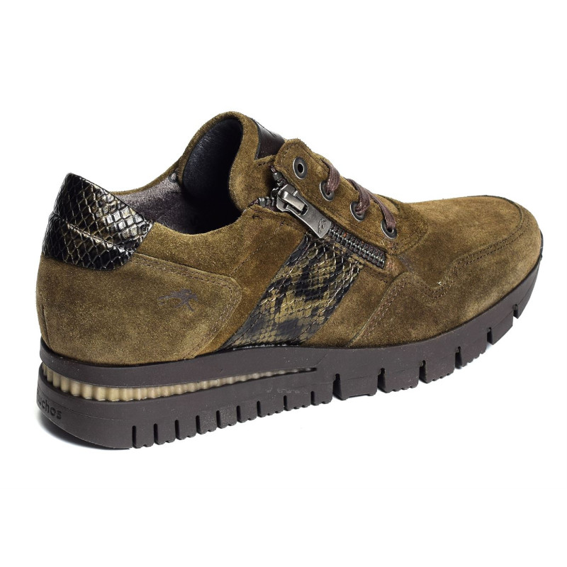 MERYL F1619 Kaki, Baskets running Fluchos