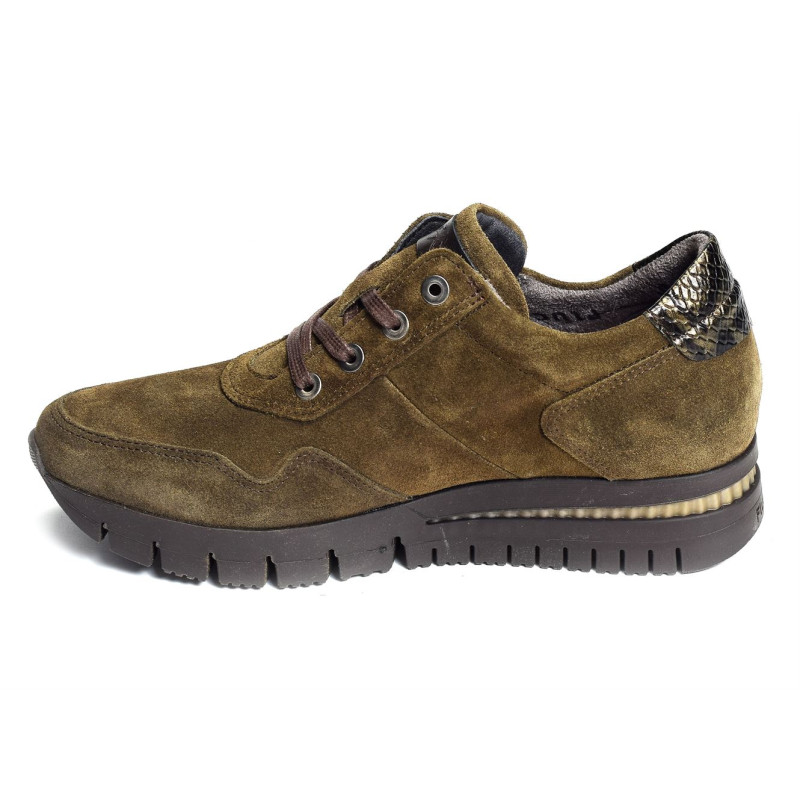 MERYL F1619 Kaki, Baskets running Fluchos