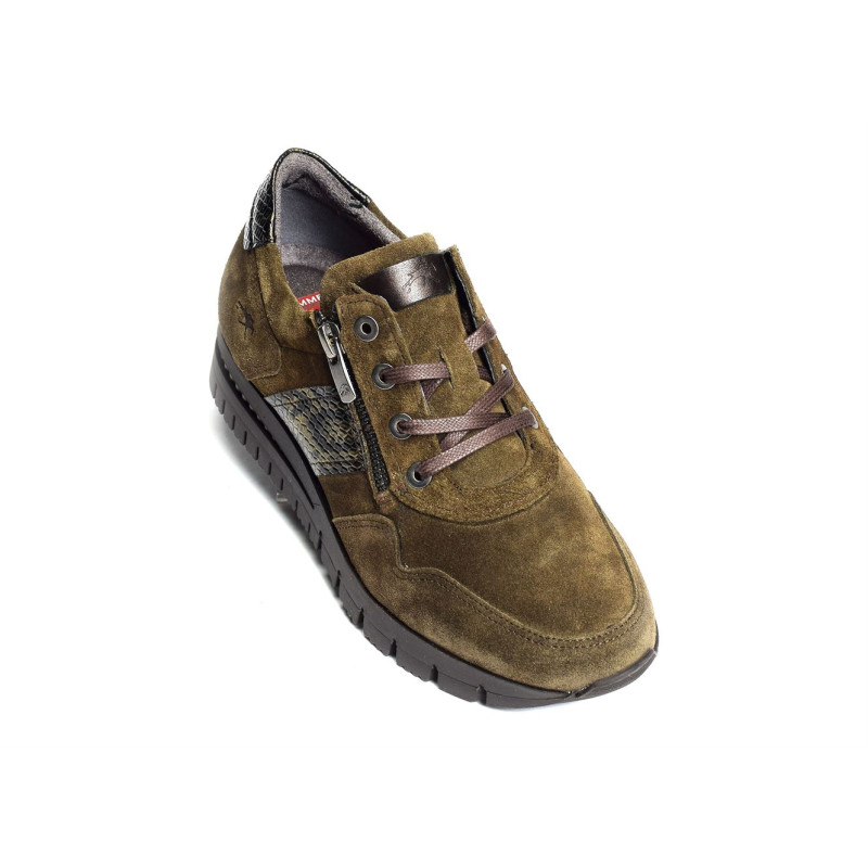 MERYL F1619 Kaki, Baskets running Fluchos