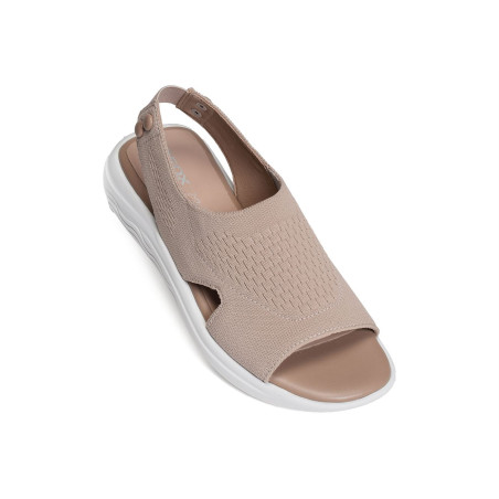 D SPHERICA EC5 Beige, Sandales plates Geox