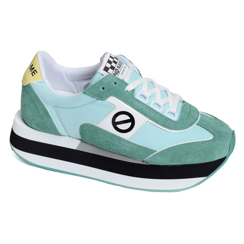 BOOM JOGGER Bleu Vert, Sneakers basses No name