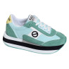 BOOM JOGGER Bleu Vert, Sneakers basses No name