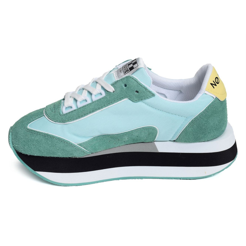 BOOM JOGGER Bleu Vert, Sneakers basses No name