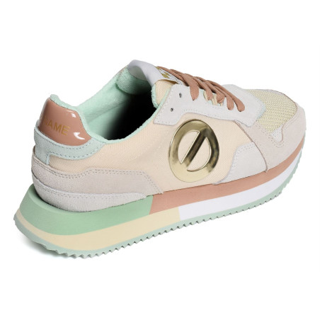 MIA JOGGER Beige, Baskets running No Name