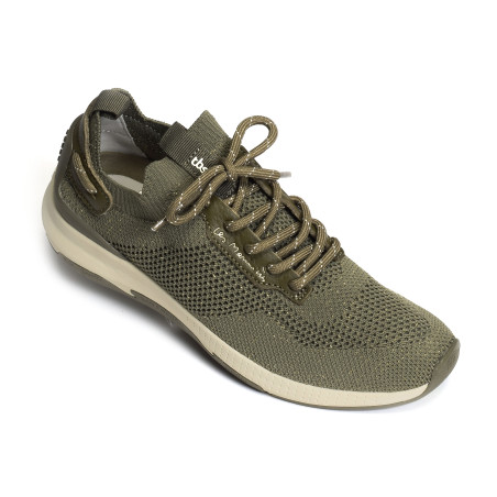 JELLINA Kaki Beige, Baskets running TBS