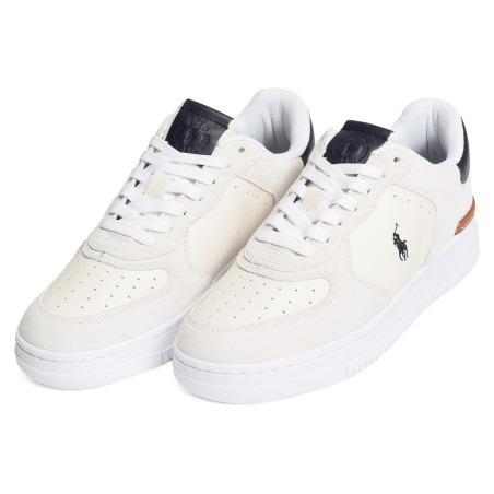 MASTERS COURT Blanc Marine, Sneakers basses Polo Ralph Lauren