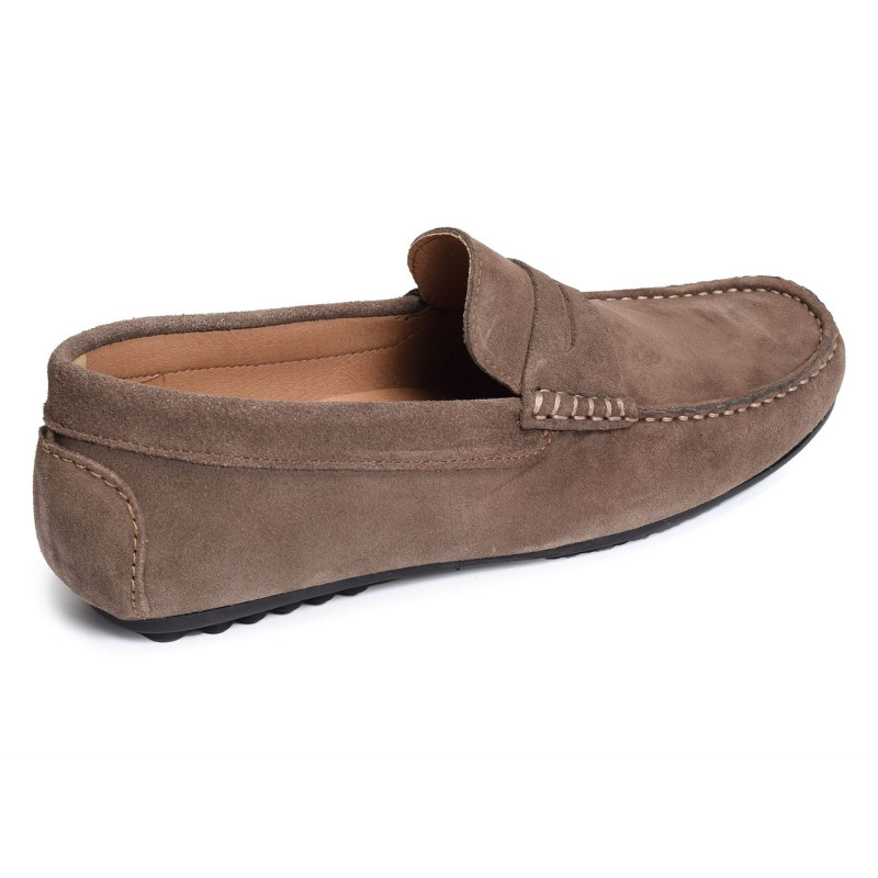 BAHAMA Taupe, Mocassins Cours mirabeau