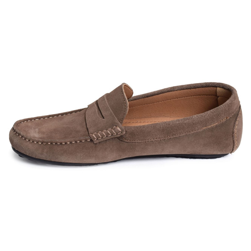 BAHAMA Taupe, Mocassins Cours mirabeau