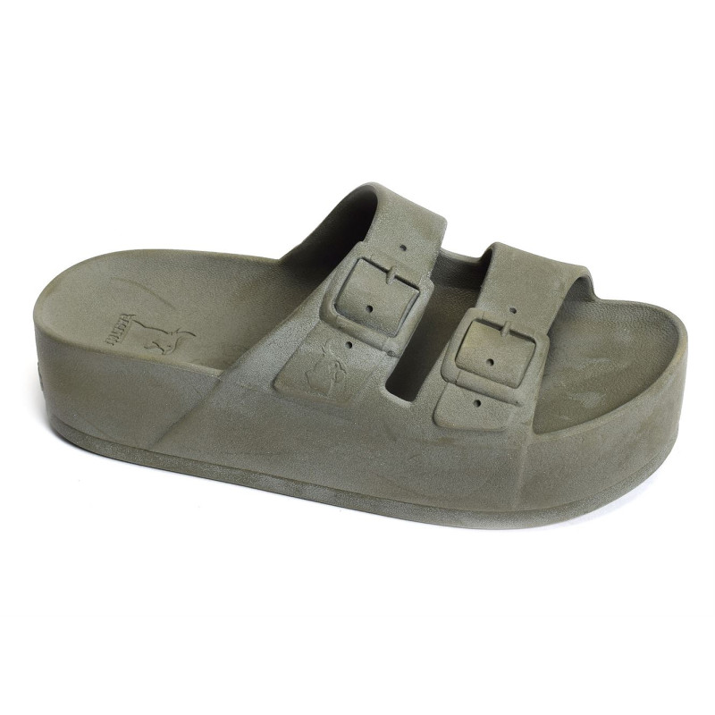 CAIPIRINHA Kaki, Claquettes Cacatoes