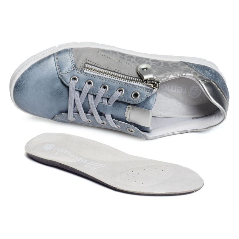 D5821 Bleu, Sneakers basses Remonte