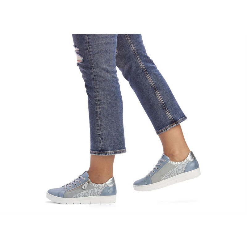 D5821 Bleu, Sneakers basses Remonte