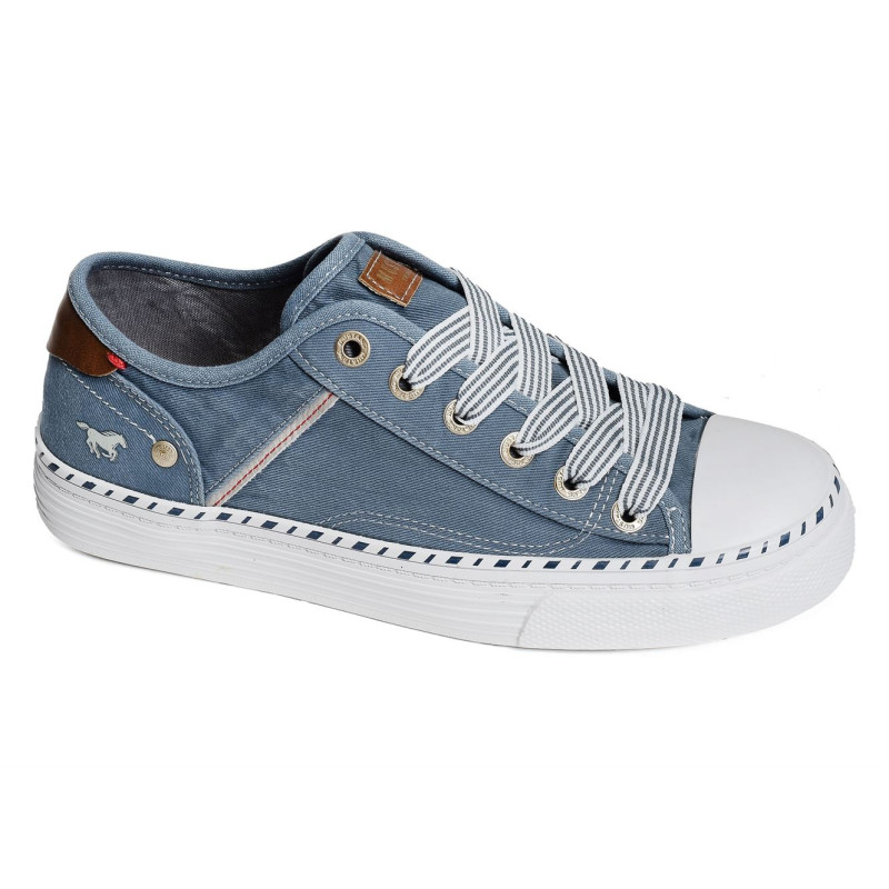 1376303 Bleu, Chaussures basses Mustang