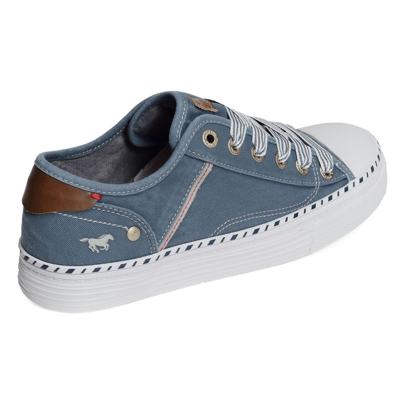 1376303 Bleu, Chaussures basses Mustang