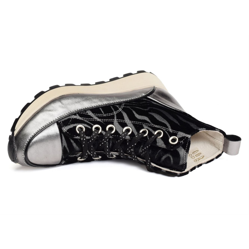 FRESSE Noir Gris, Baskets montantes Rosemetal