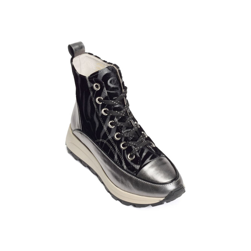 FRESSE Noir Gris, Baskets montantes Rosemetal