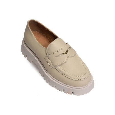 PARTE Beige, Mocassins Goodstep