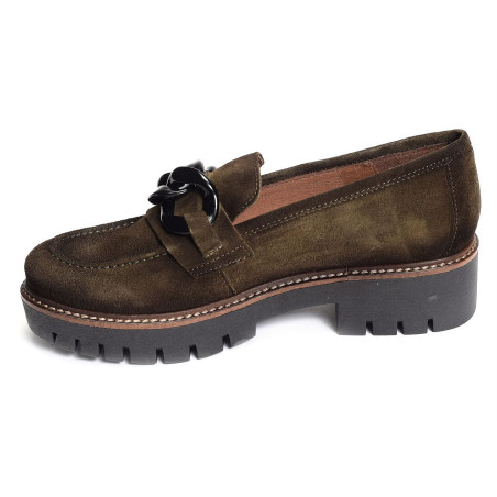 CV6204 Kaki, Mocassins Rock & Rose