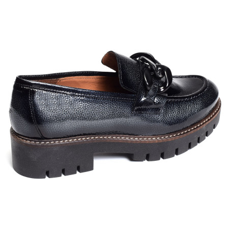 CV6204 Verni Gris, Mocassins Rock & Rose