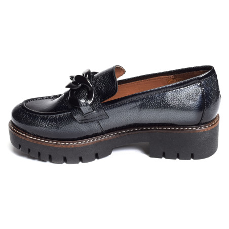 CV6204 Verni Gris, Mocassins Rock & Rose