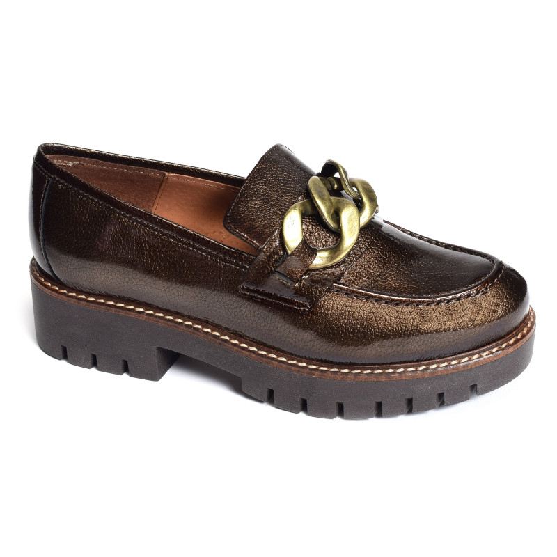 CV6204 Bronze, Mocassins Rock & Rose