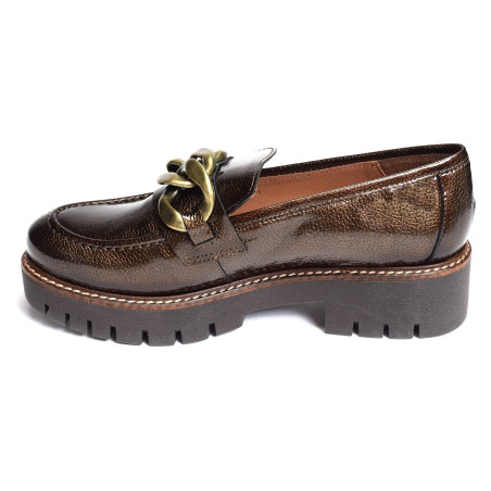CV6204 Bronze, Mocassins Rock & Rose