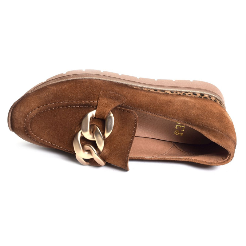 POGNE Camel, Mocassins Folie's