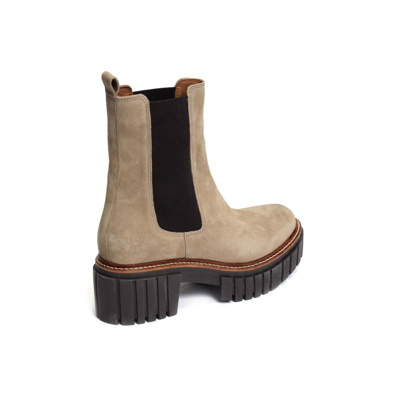 BASEA Beige, Chelsea boots Reqins