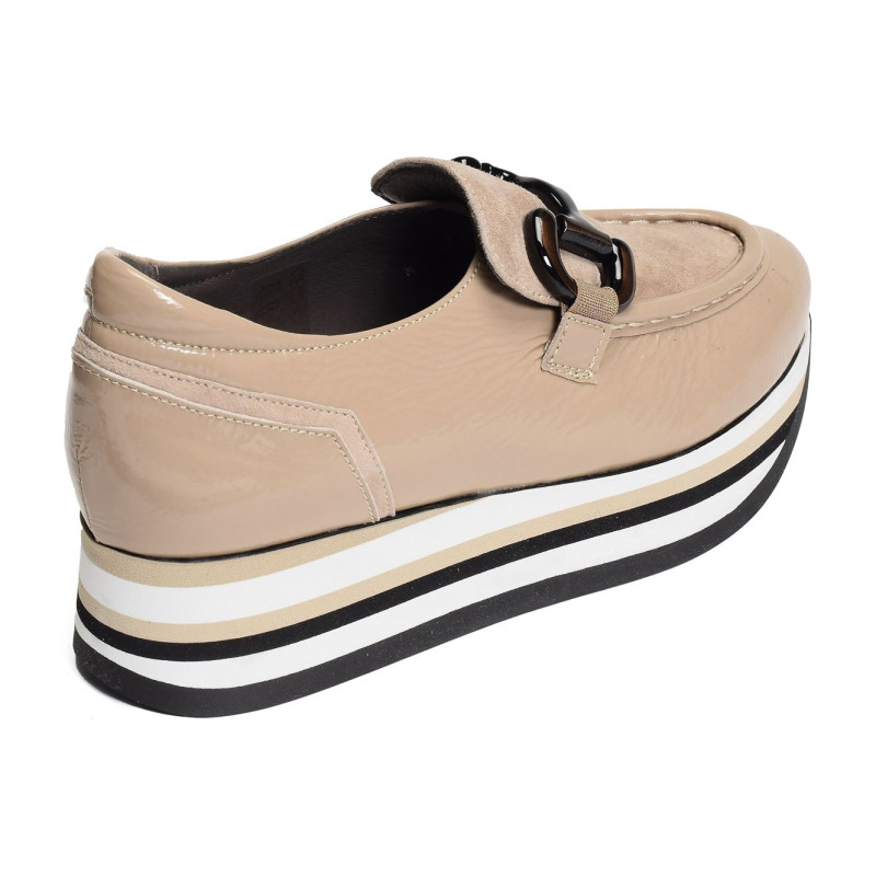 ALINA Beige, Mocassins Softwaves