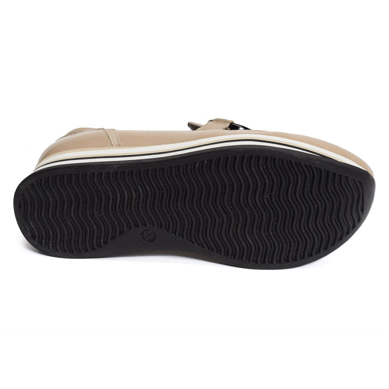 ALINA Beige, Mocassins Softwaves